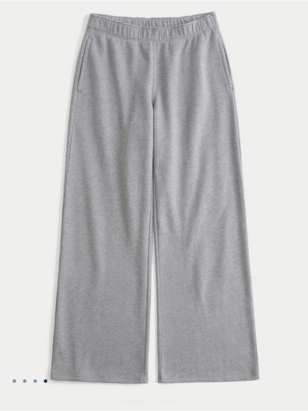 NWOT Hollister Feel Good Wide-Leg Sweatpants Heather Gray M
